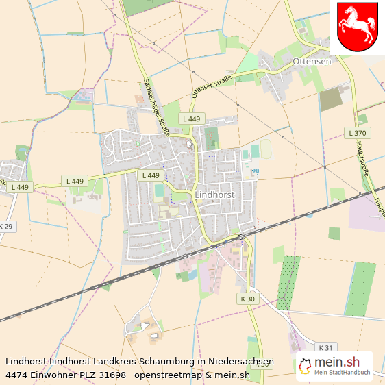 Lindhorst Lindhorst Landkreis Schaumburg Lageplan © Openstreetmap Contributors Lindhorst Lindhorst Lageplan